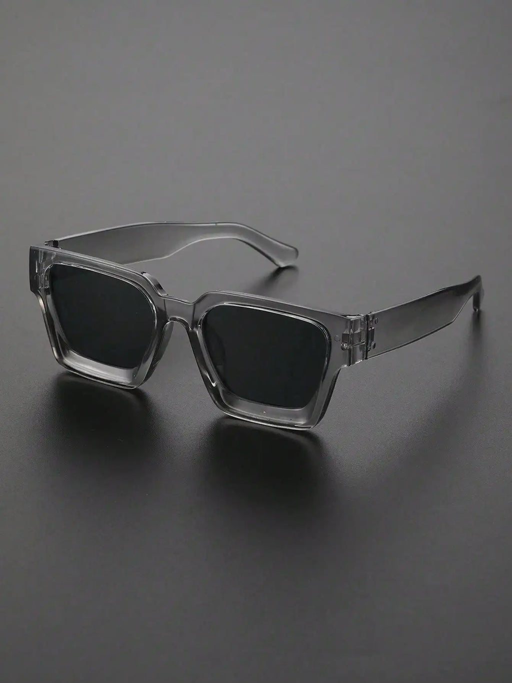 1/2 PC S Classic Fashion Square Plastic Frame Women Sunglasses For Men Daily Life Shades Eyewear Accessories.