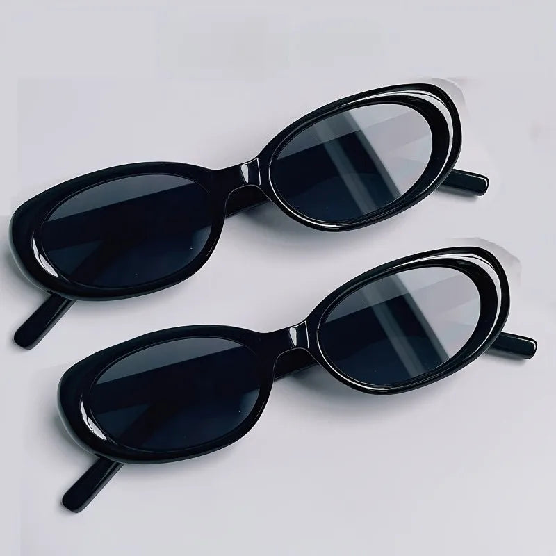 2pcs de Lunettes Vintage Unisexe UV400Tendances et durables, idéales pour les voyages et les cadeaux.