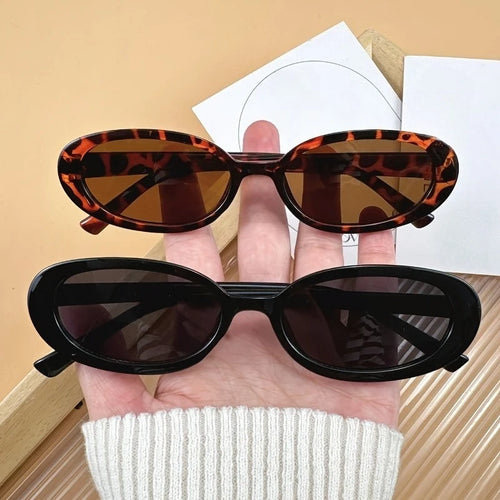 2pcs de Lunettes Vintage Unisexe UV400Tendances et durables, idéales pour les voyages et les cadeaux.