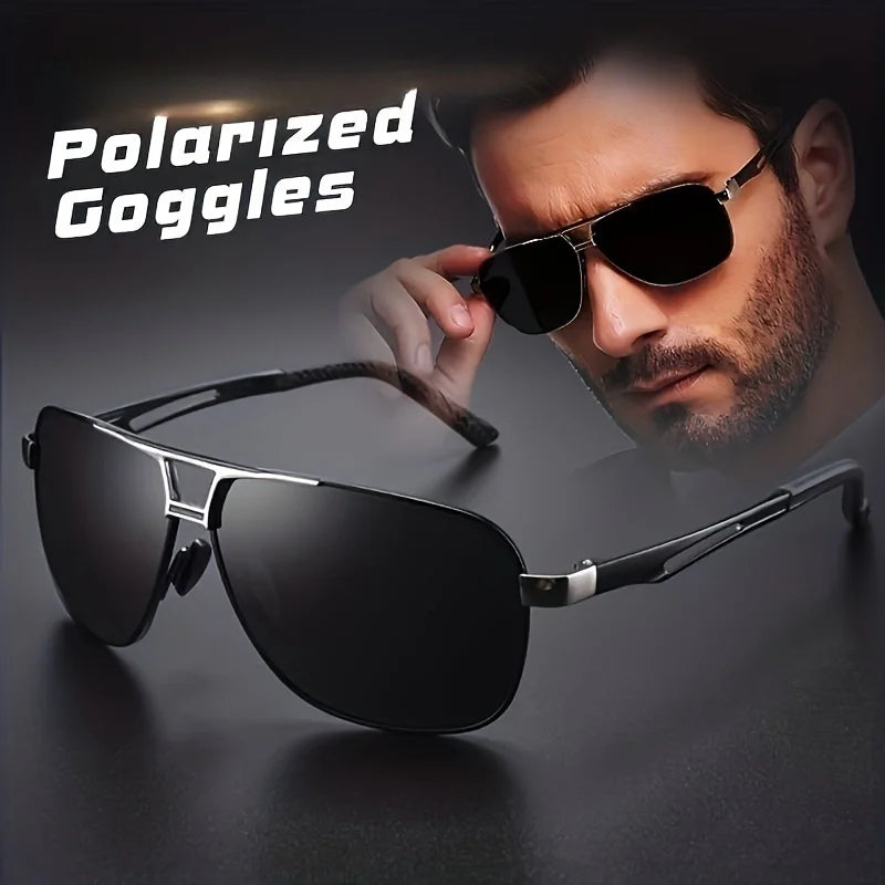 Lunettes de Soleil Aviateur Grand Cadre – Protection UV400 Homme & Femme