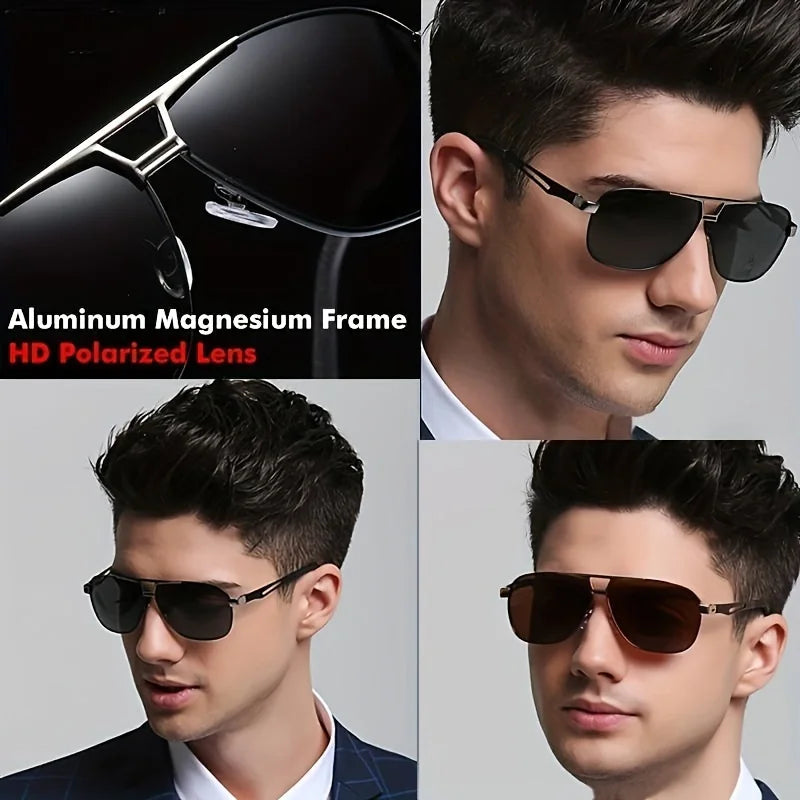 Lunettes de Soleil Aviateur Grand Cadre – Protection UV400 Homme & Femme