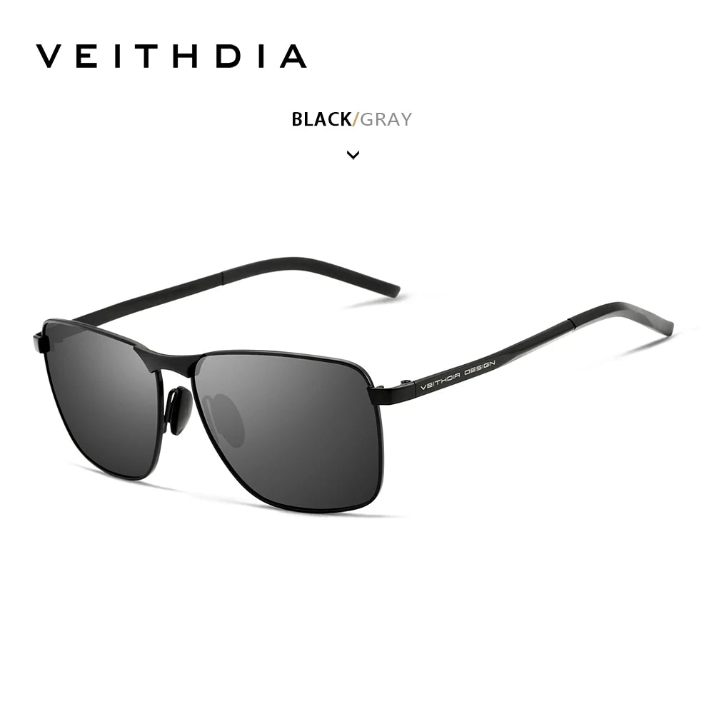 VEITHDIA Brand Men's Vintage Sports Sunglasses Polarized UV400 Lens Eyewear Accessories Male Outdoor Sun Glasses For Women V2462