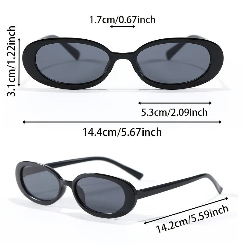 2pcs de Lunettes Vintage Unisexe UV400Tendances et durables, idéales pour les voyages et les cadeaux.